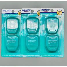 Equate Extra Comfort Mint Dental Floss Shred-Resistant 43.7 Yards 2 Count