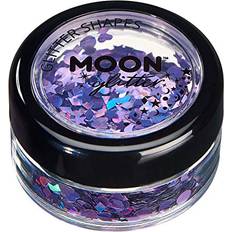 Smiffys Moon Glitter Holographic Shapes Single 3g