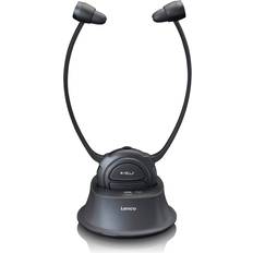 Trådlösa hörlurar för tv Lenco HPW-400BK Senior In-Ear TV Hörlurar