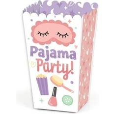 Cajas de Palomitas Big Dot of Happiness Pajama Slumber Party Sleepover Favor Boxes