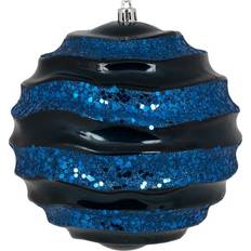 Stripe Candy Finish Wave Ball 8 in Midnight Blue