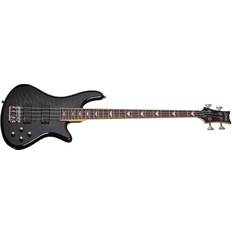 Schecter Electric Basses Schecter Stiletto Extreme-4 Bass Guitar See-Thru Black