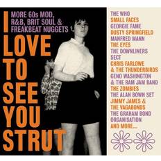 Vinyl Various Artists Love To See You Strut: More 60S Mod Rnb Brit Soul Freakbeat Nuggets CD (Vinyl)