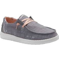 Hey Dude Mujer Zapatillas Hey Dude Zapatos Hasta El Tobillo Wendy Boho 40054-030 Gris