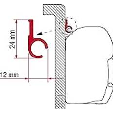 Fiamma f35 Fiamma f35/f45/f70 adapter für rail 300