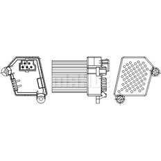400V Olieradiatorer Mahle Kabineventilator Regulator
