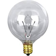 Incandescent Lamps Feit Electric 00036 BP25G161/2 G16 5 Decor Globe Light Bulb