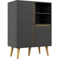Homcom Sideboards Homcom Storage Tempered Sideboard