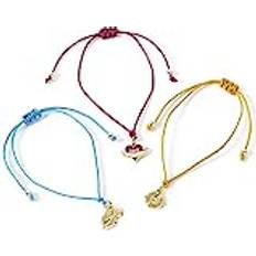 Crafts Harry Potter 3 Adjustable Friendship Bracelets Bpg