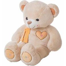 100cm nalle Mjukisleksak Valentin Beige Björn 100 cm