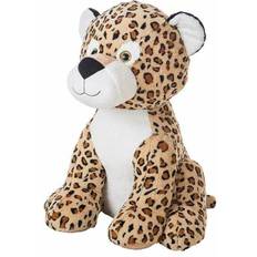 Heste Tøjdyr BigBuy Bamse Jon Leopard Brun 80 cm