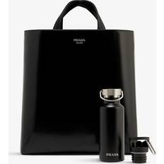 Prada Totes & Shopping Bags Prada Nero Branded Leather Tote bag