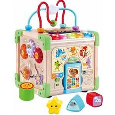 Aktivitätsspielzeuge Vtech Interaktiver Holz-Spielwürfel