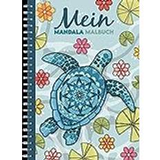 Mein Mandala Malbuch: 50 tierisch tolle Tier-Mandalas für Kinder ab 8 Jahren zum Ausmalen und Entspannen. Pocketbok