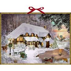 Calendarios de Adviento Coppenrath Wand-Adventskalender Winterliches Cottage (S)