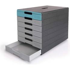 Scatole di Archiviazione Durable Idealbox Pro 7 - 7 Cassetti 250 x 365 x 25 cm - Azzurro