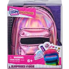 Halpa Koululaukut Real Littles Backpacks s3 Purppura glitteriä Model Regnbåge Glitter