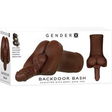 Sex Dolls Gender X Back Door Bash Masturbator Flesh Brown