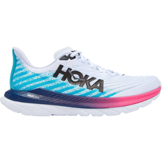 Hoka mach 5 löparsko herr Hoka Mach 5 M - White/Scuba Blue