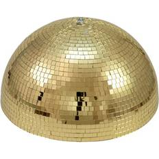 Golden Spiegel Eurolite Motorised Half Mirror Ball, 40cm Wandspiegel