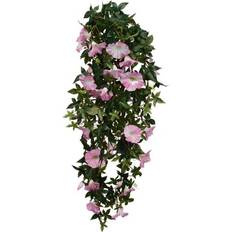 Mica Decorations Konstväxt Hängpetunia 80x20x15cm Rosa Konstgjord växt