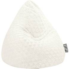 Weiß Sitzsäcke Sitting Point Sitzsack BeanBag Fluffy Hearts 120