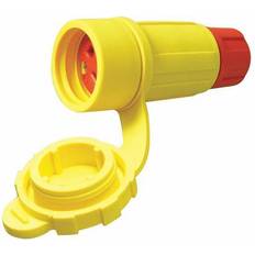 Yellow Remote Control Outlets Ericson Connector Industrial 5-20R 20A 125VAC 1612-CW6P-AM