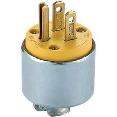 Leviton 000-515PA-000 Armored Grounding Plug 125 Volt