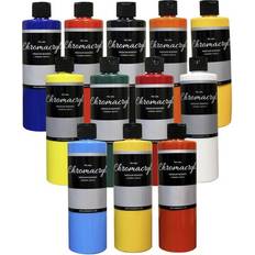 Chrome Acrylic Paints Chroma cryl students' acrylic 12-pint set