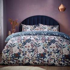 Furn Dusky Midnight Panther Duvet Cover Blue