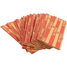 CONTROLTEK 50¢ Penny Coin Wrapper Kraft/Red 1000/Box 560042