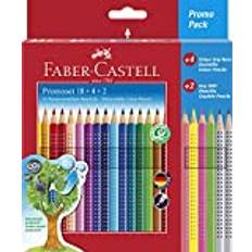 Faber-Castell Buntstifte Faber-Castell Dreikant-Buntstifte Colour GRIP, Promoetui