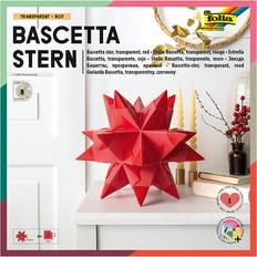 Garne & Handarbeitsbedarf Folia folia Bascetta-Set, rot