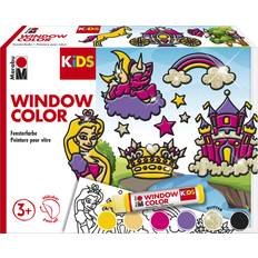 Marabu Fun & Fancy Vinduesmaling Prinsesse 6x25ml