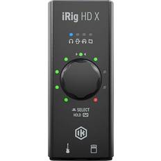 Jack 3,5 mm Tables de mixage de studio IK Multimedia iRig HD X interface guitare