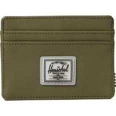 Herschel Supply Charlie RFID Ivy Green 2 Wallet Handbags