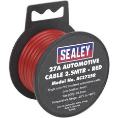 Sealey AC2725R Automotive Cable 27A 2.5mtr Red