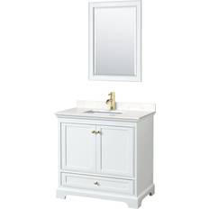 Bathroom Furnitures Wyndham Collection Deborah (WCS202036SWGC2UNSM24)