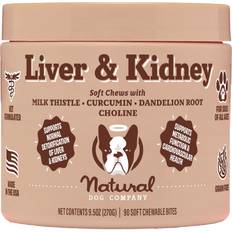 Dog liver supplement Natural Dog Company Dog Company Liver & Kidney Supplement For Dogs 90 Soft Chews