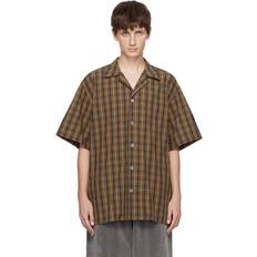 Acne Studios Hemden Acne Studios Short-sleeved shirt brown_green