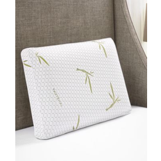 Bed Linen Green Tea Bamboo Pillow Case White