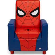 Red Chair Delta Children Spider-Man High Back Upholstered Chair