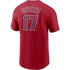 Nike Men's Los Angeles Angels Shoei Ohtani #17 Red T-Shirt