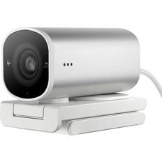 HP 960 4K Streaming Webcam, 4K 30fps oder 1080p 60fps, STARMIS CMOS Sensor, 8MP, 100 Grad Diagonales Sichtfeld, Autofokus, Dual-Mikrofon, Universal-Befestigungsclip, 360 Grad drehbar, 90 Grad Neigung