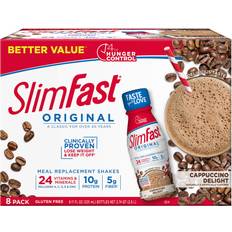 Slimfast Weight Control & Detox Slimfast original cappuccino delight shake ready to drink weight loss