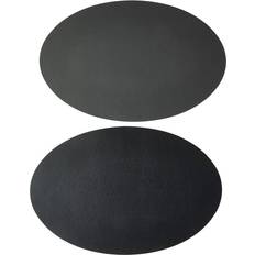 Grå Dækkeservietter Dacore Reversible Dækkeserviet Sort, Grå (45x30cm)