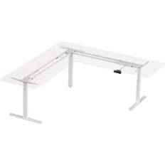 Sit stand desk frame Monoprice Triple Motor Sit-Stand Corner Frame Writing Desk