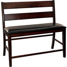 Benches Homelegance Lexicon Mantello Wood Settee Bench