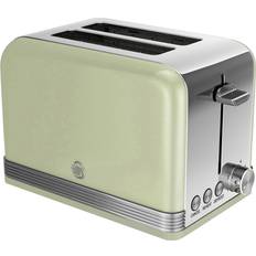 Swan Retro ST19010GNEU 2-skivor Brödrostbrödrost 815 W