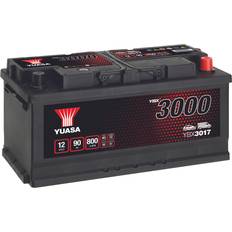 Yuasa 12v 90ah 800a en ybx3017 smf autobatterie starterbatterie wartungsfrei